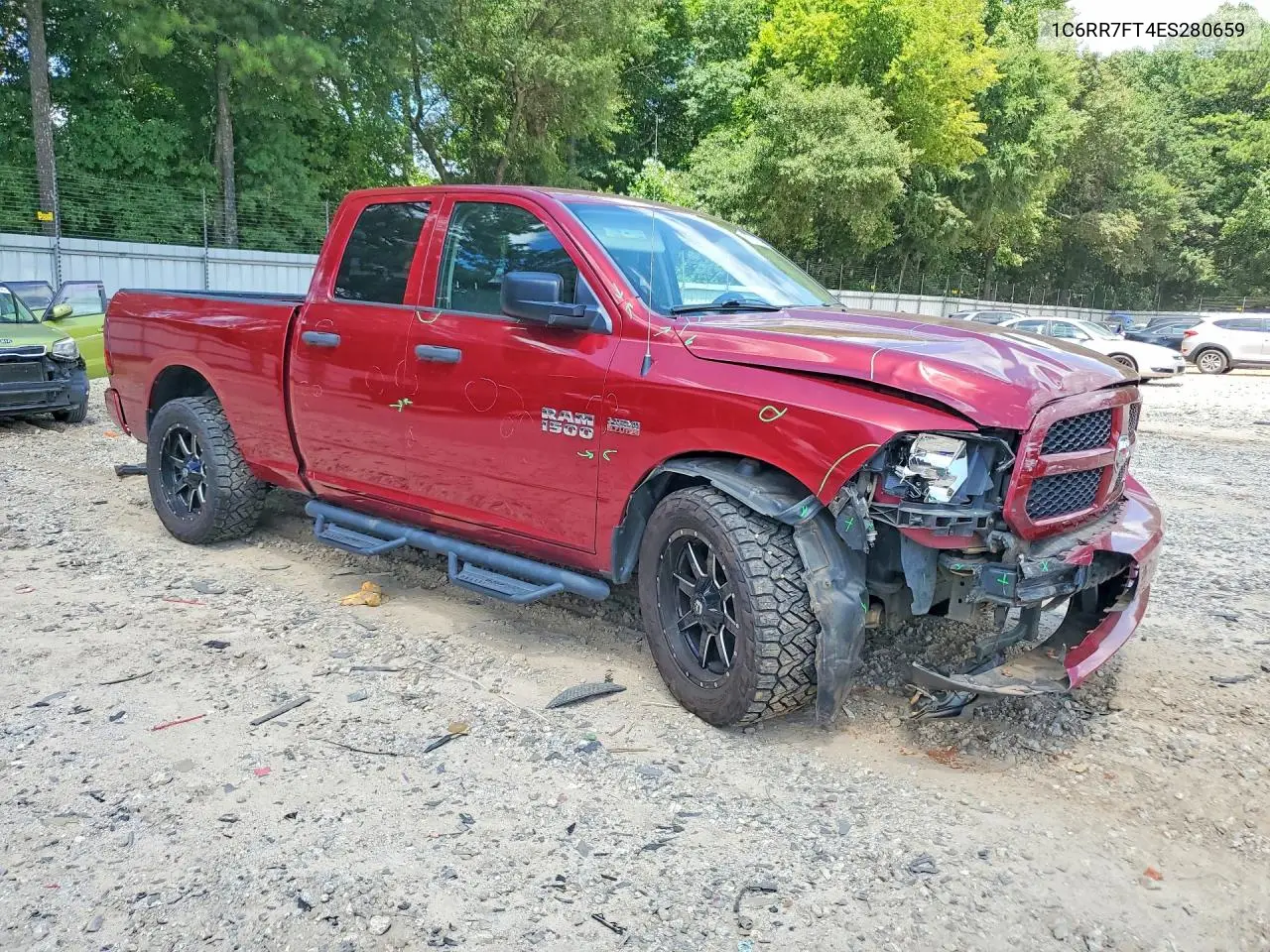 2014 Ram 1500 St VIN: 1C6RR7FT4ES280659 Lot: 61781756