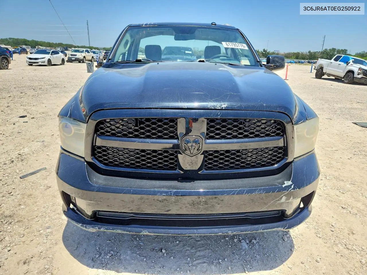 2014 Ram 1500 St VIN: 3C6JR6AT0EG250922 Lot: 61795776