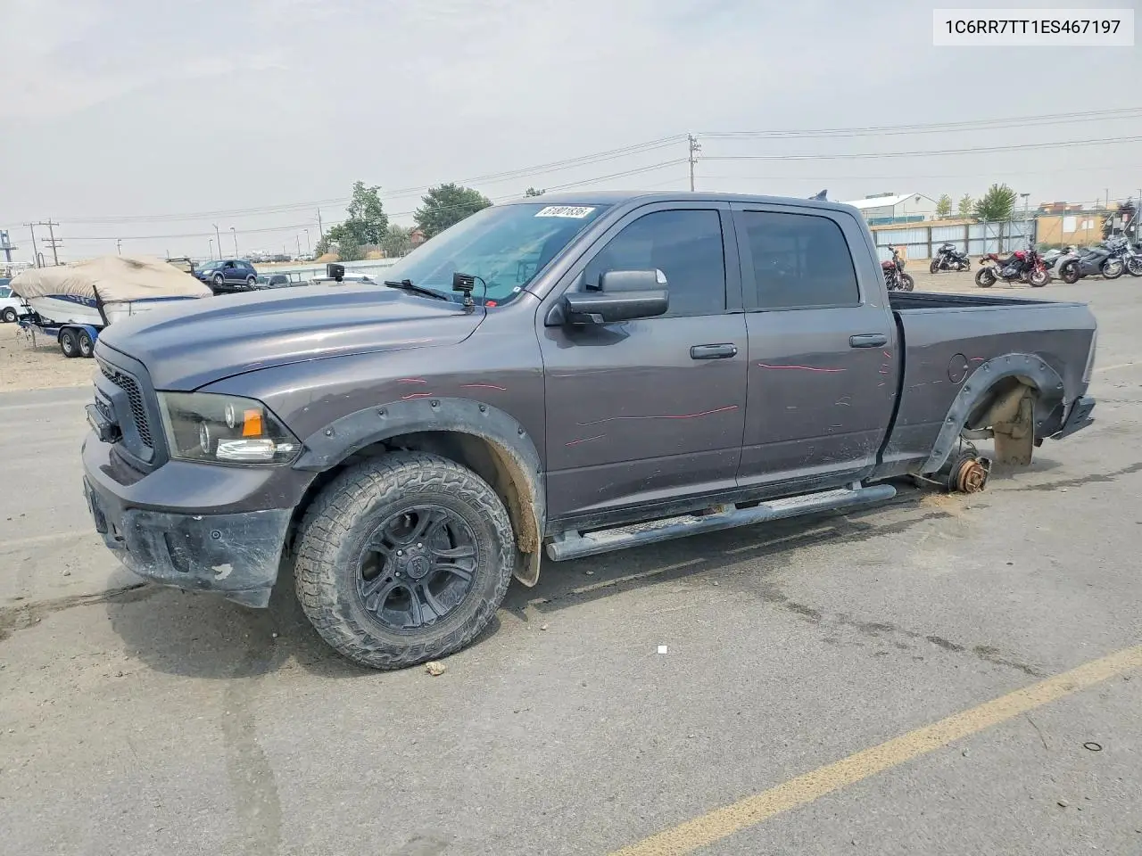 2014 Ram 1500 Slt VIN: 1C6RR7TT1ES467197 Lot: 61801836