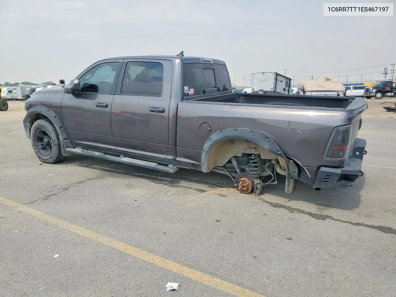 2014 Ram 1500 Slt VIN: 1C6RR7TT1ES467197 Lot: 61801836