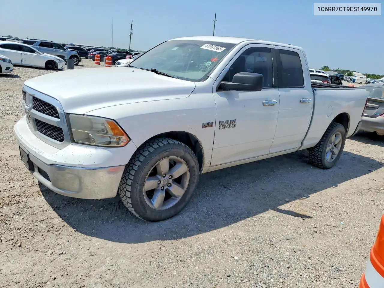 2014 Ram 1500 Slt VIN: 1C6RR7GT9ES149970 Lot: 61881586