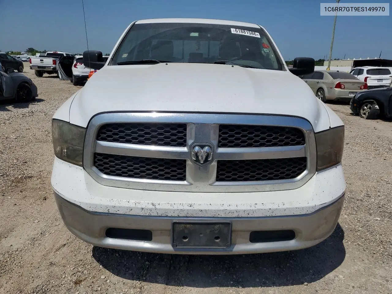 2014 Ram 1500 Slt VIN: 1C6RR7GT9ES149970 Lot: 61881586