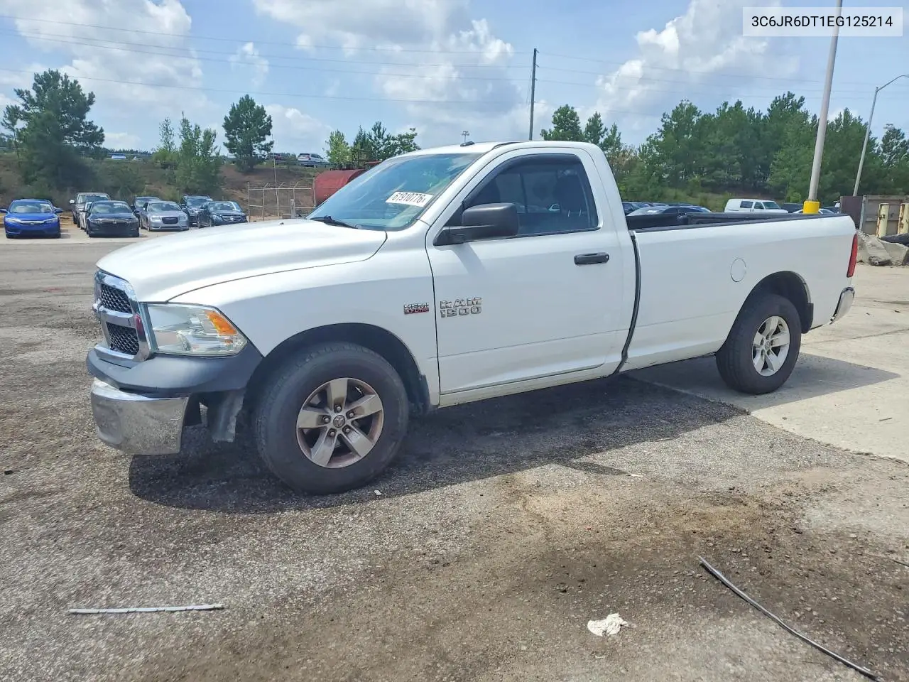 2014 Ram 1500 St VIN: 3C6JR6DT1EG125214 Lot: 61910776