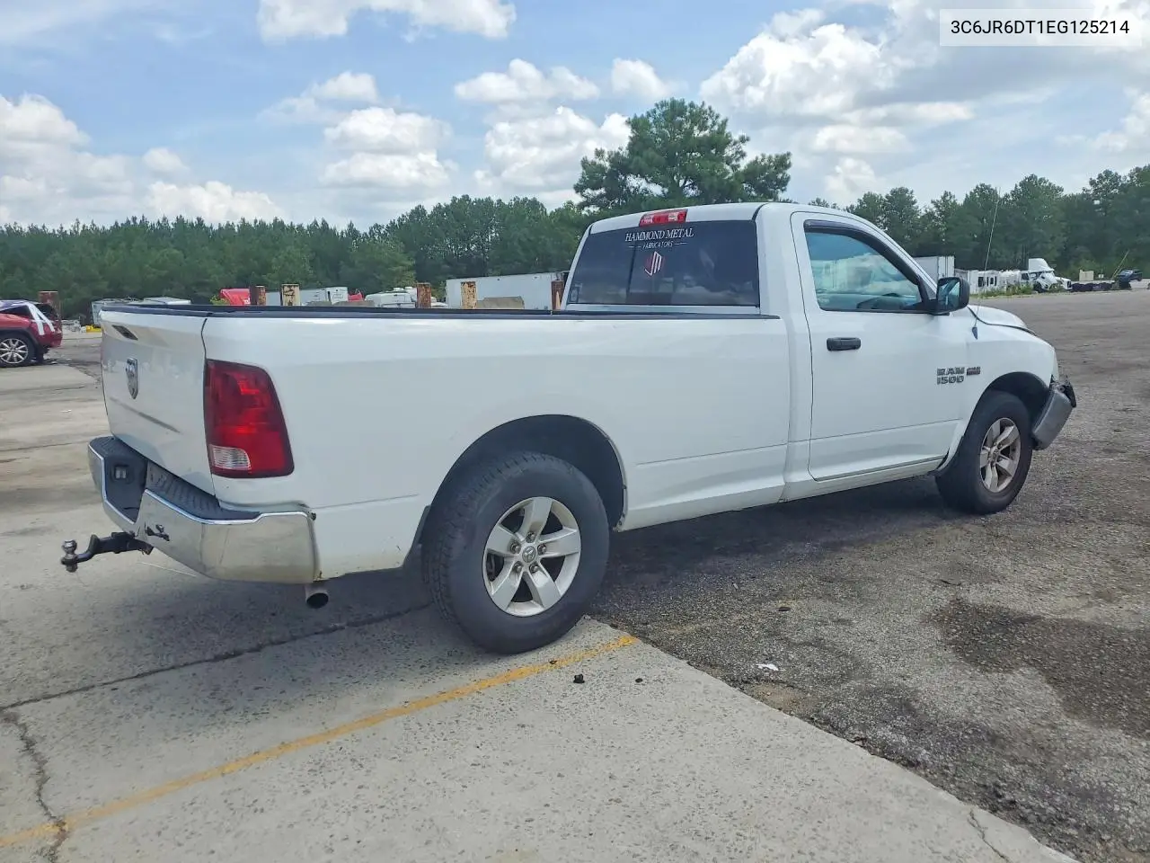 2014 Ram 1500 St VIN: 3C6JR6DT1EG125214 Lot: 61910776