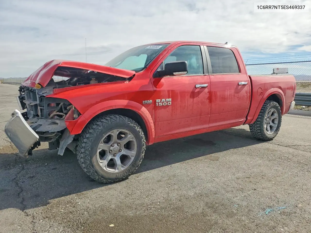 2014 Ram 1500 Laramie VIN: 1C6RR7NT5ES469337 Lot: 76266065