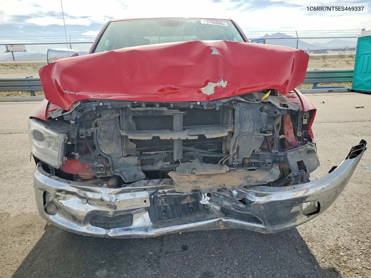 2014 Ram 1500 Laramie VIN: 1C6RR7NT5ES469337 Lot: 76266065