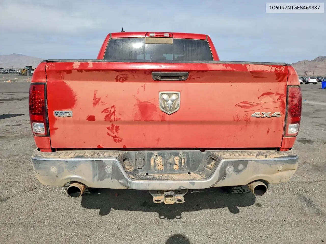 2014 Ram 1500 Laramie VIN: 1C6RR7NT5ES469337 Lot: 76266065