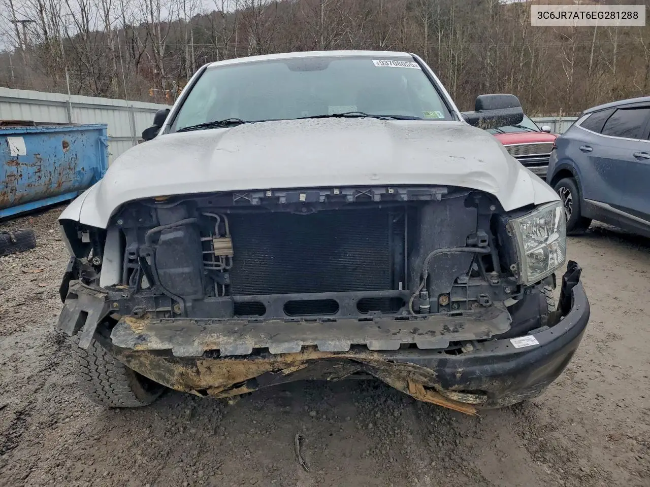3C6JR7AT6EG281288 2014 Ram 1500 St