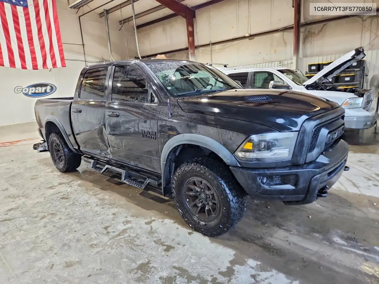 2015 Ram 1500 Rebel VIN: 1C6RR7YT3FS770850 Lot: 57925406