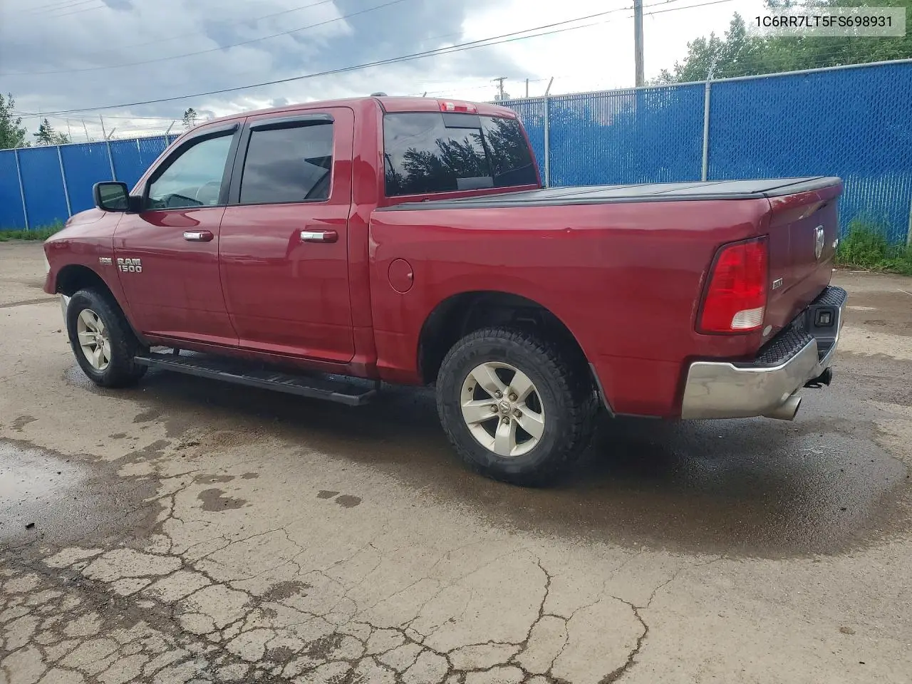 2015 Ram 1500 Slt VIN: 1C6RR7LT5FS698931 Lot: 58696316