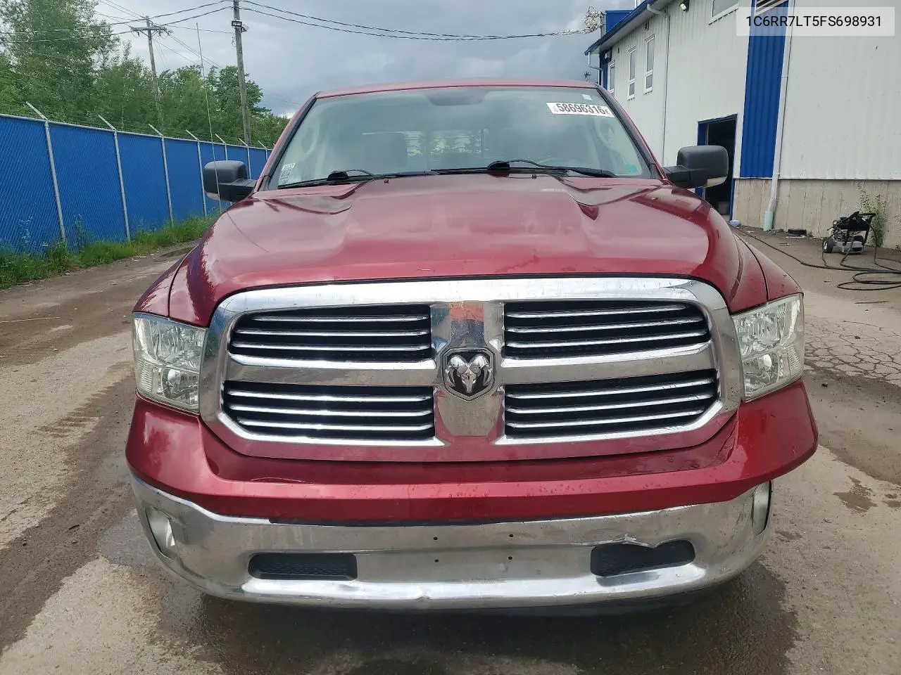2015 Ram 1500 Slt VIN: 1C6RR7LT5FS698931 Lot: 58696316