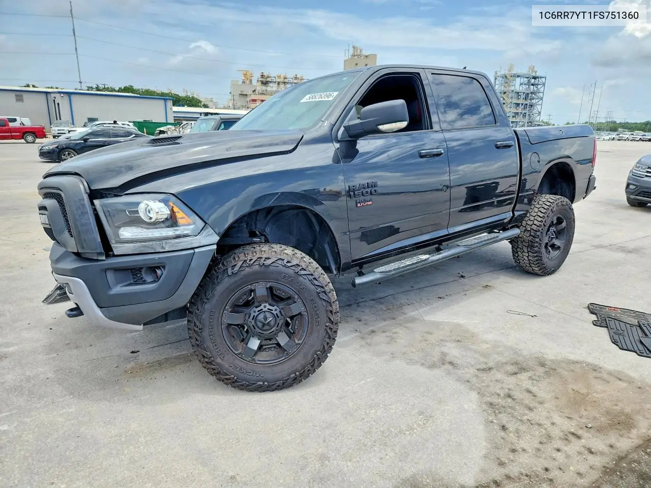2015 Ram 1500 Rebel VIN: 1C6RR7YT1FS751360 Lot: 58826396