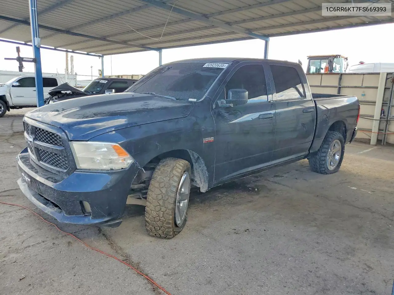 2015 Ram 1500 St VIN: 1C6RR6KT7FS669393 Lot: 60920635