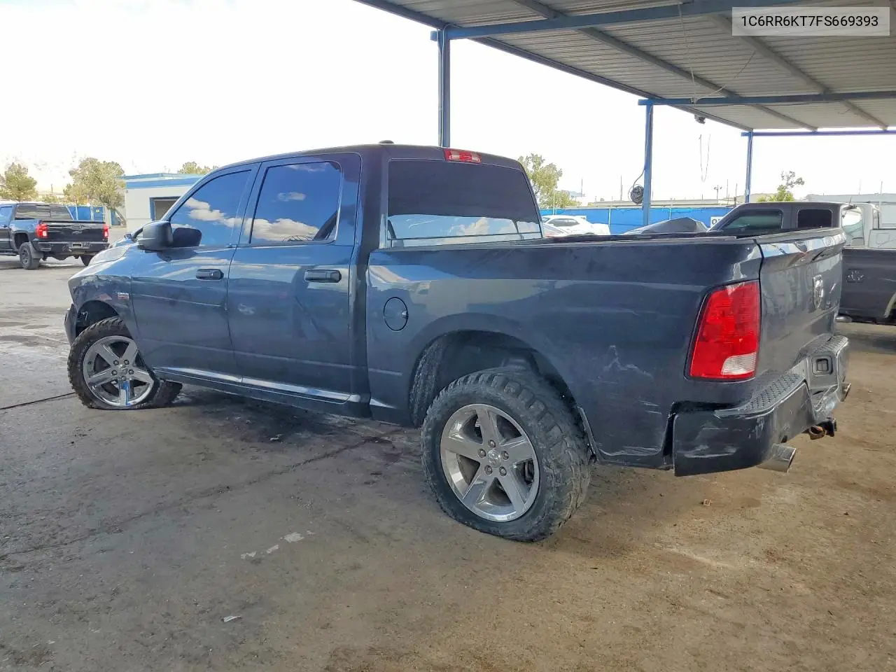 2015 Ram 1500 St VIN: 1C6RR6KT7FS669393 Lot: 60920635