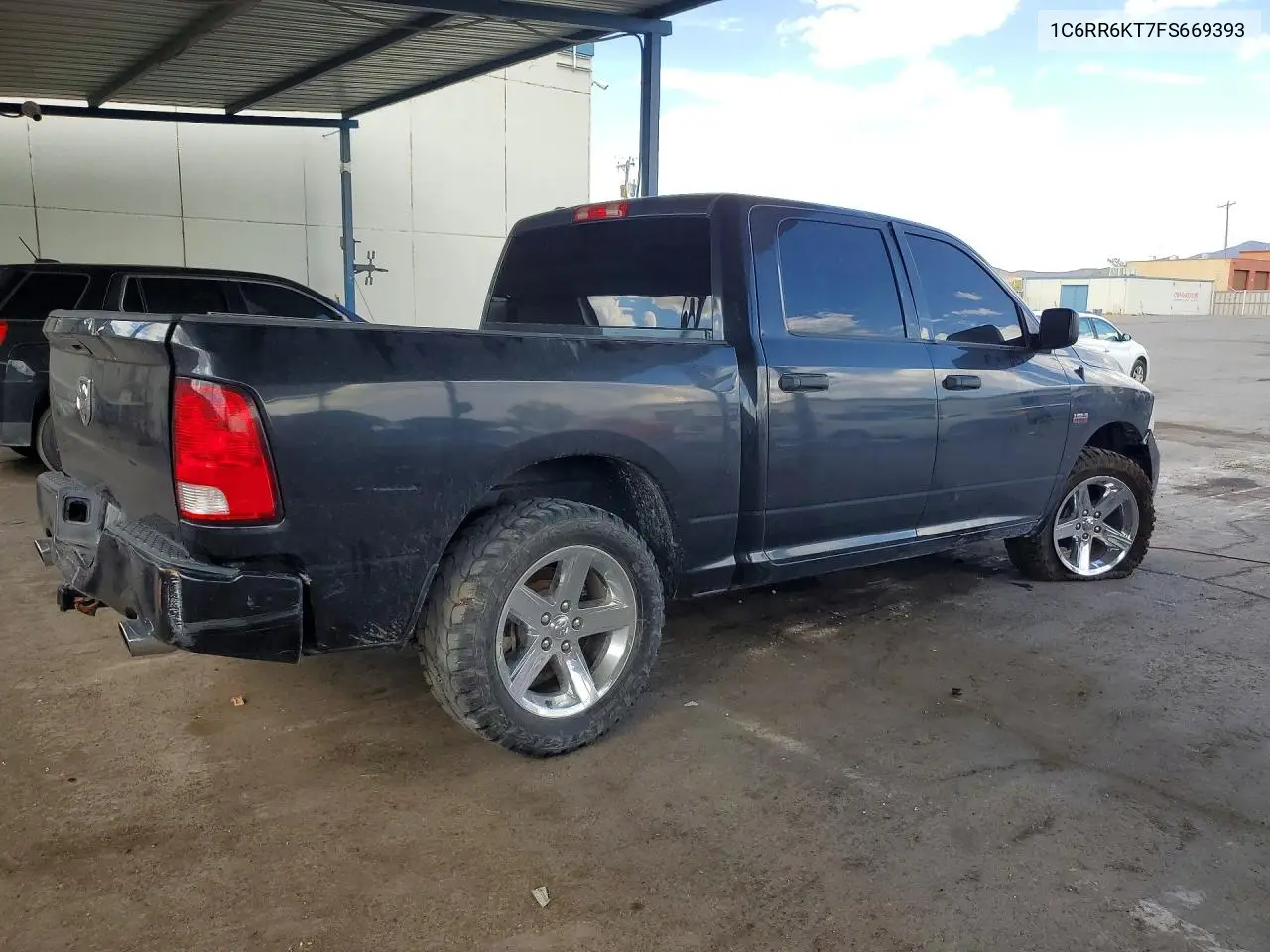 2015 Ram 1500 St VIN: 1C6RR6KT7FS669393 Lot: 60920635