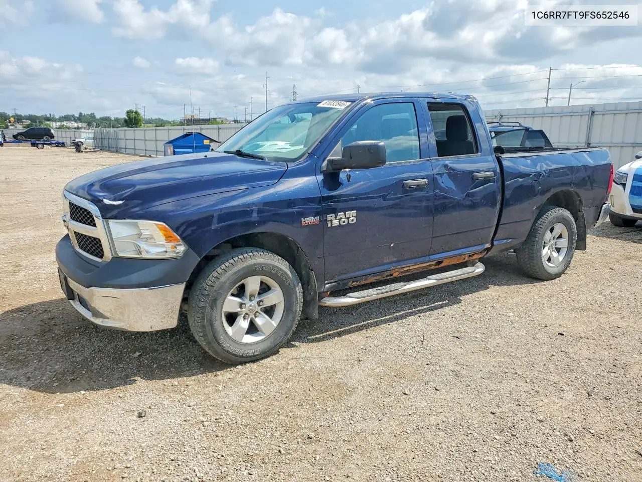 2015 Ram 1500 St VIN: 1C6RR7FT9FS652546 Lot: 61032846