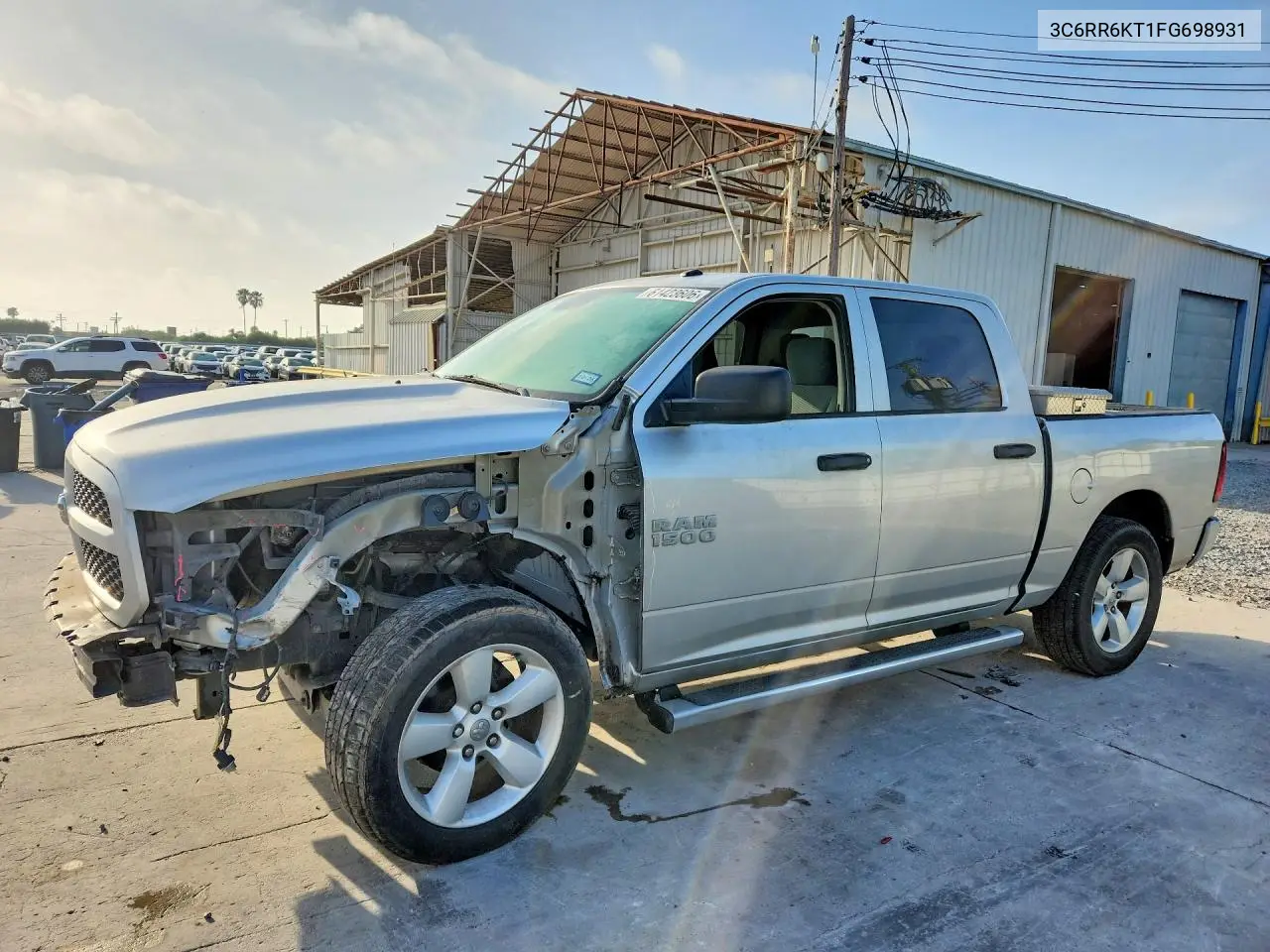2015 Ram 1500 St VIN: 3C6RR6KT1FG698931 Lot: 61423606