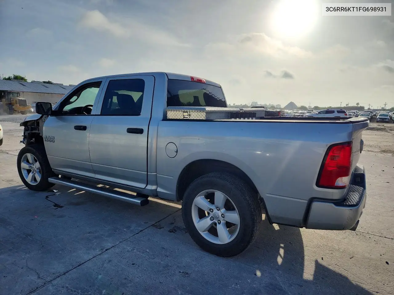 2015 Ram 1500 St VIN: 3C6RR6KT1FG698931 Lot: 61423606