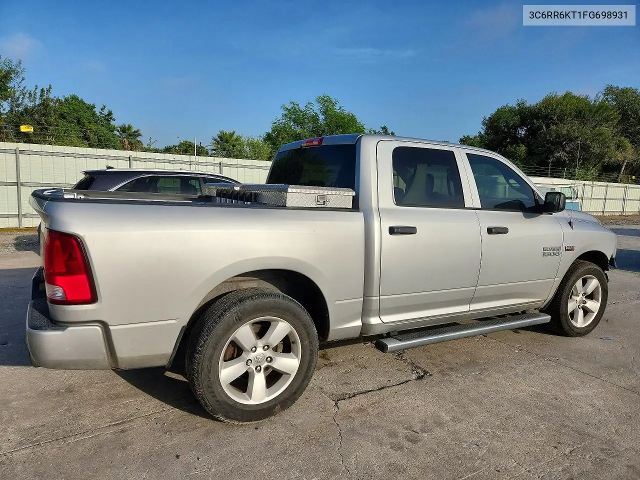 2015 Ram 1500 St VIN: 3C6RR6KT1FG698931 Lot: 61423606
