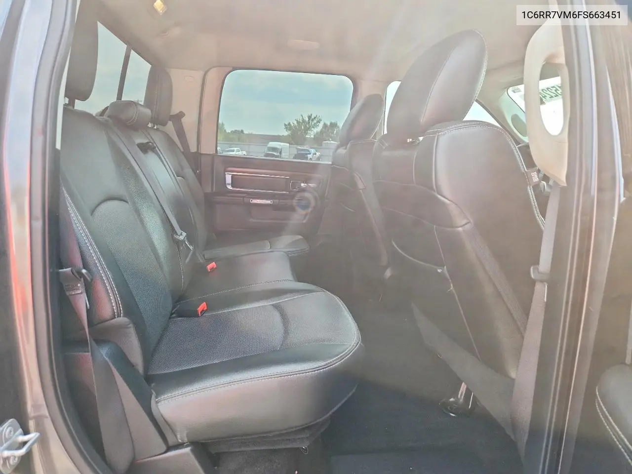 2015 Ram 1500 Laramie VIN: 1C6RR7VM6FS663451 Lot: 61522466