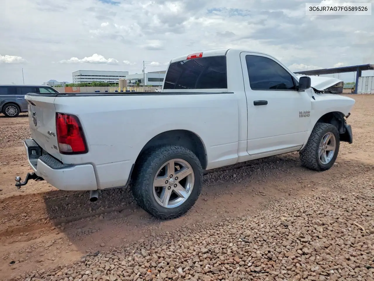 2015 Ram 1500 St VIN: 3C6JR7AG7FG589526 Lot: 61950226