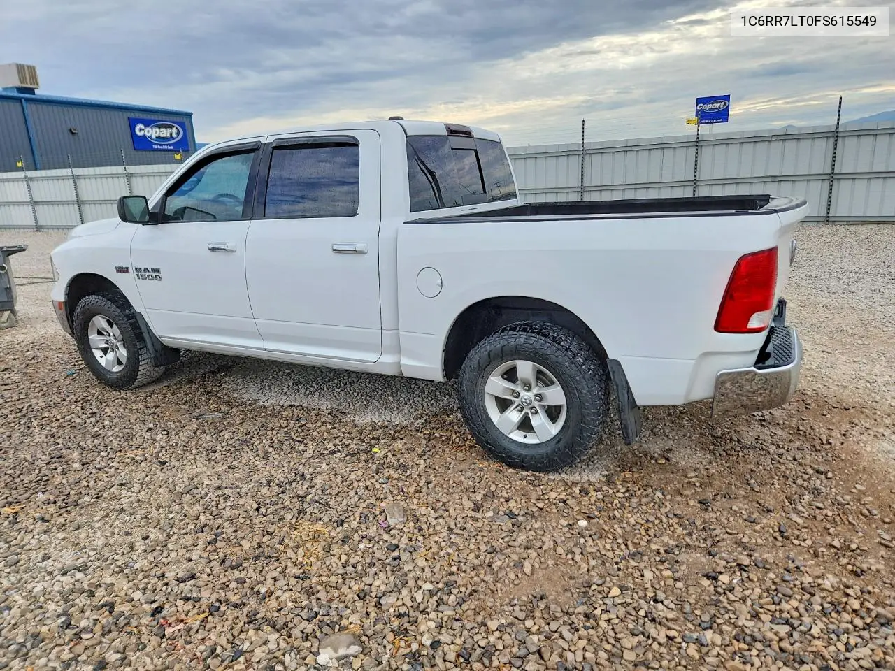 2015 Ram 1500 Slt VIN: 1C6RR7LT0FS615549 Lot: 61977066