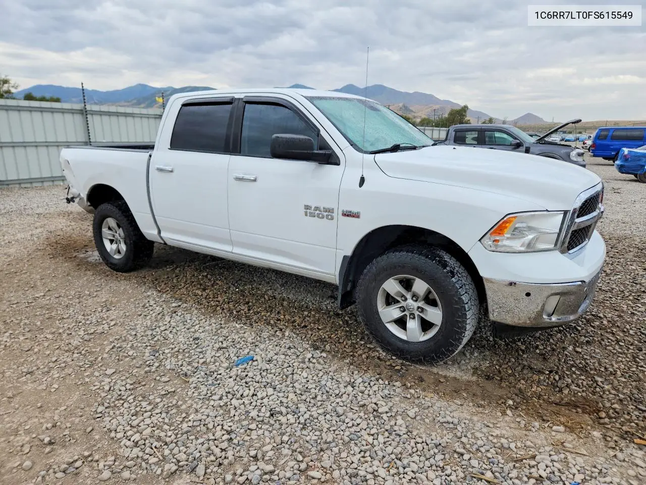 2015 Ram 1500 Slt VIN: 1C6RR7LT0FS615549 Lot: 61977066