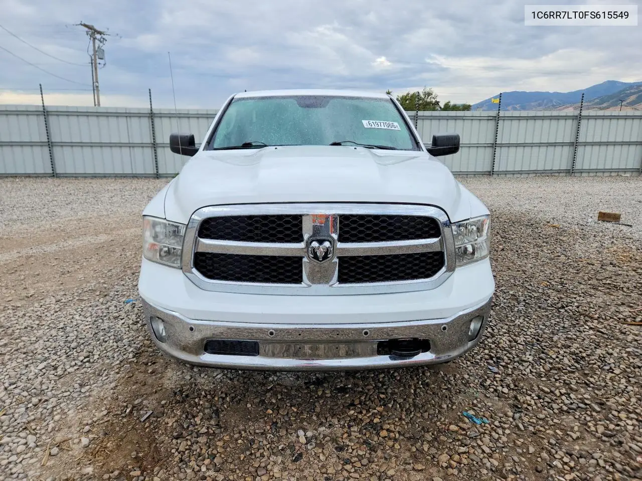 2015 Ram 1500 Slt VIN: 1C6RR7LT0FS615549 Lot: 61977066