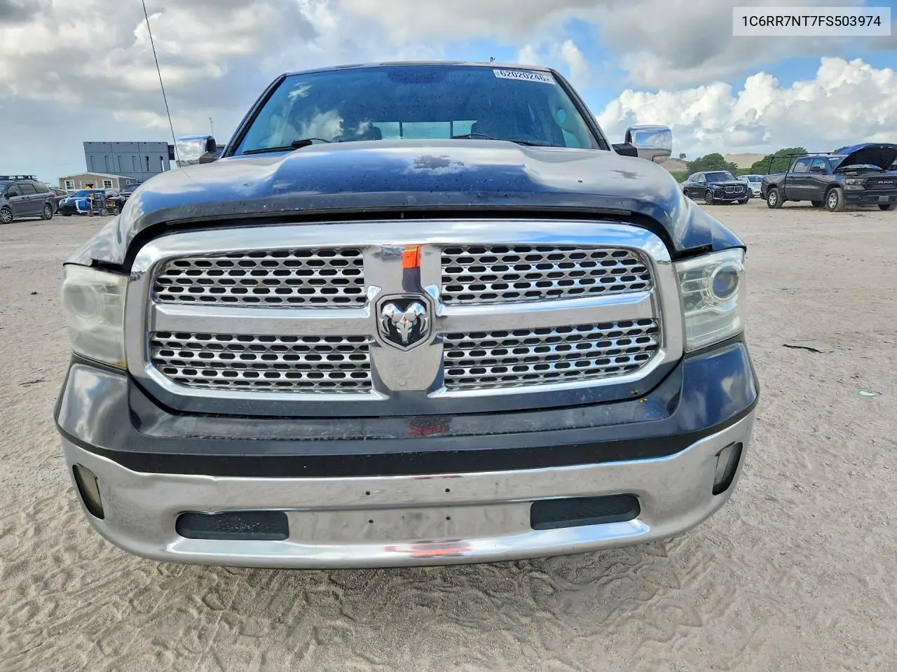 2015 Ram 1500 Laramie VIN: 1C6RR7NT7FS503974 Lot: 62020246