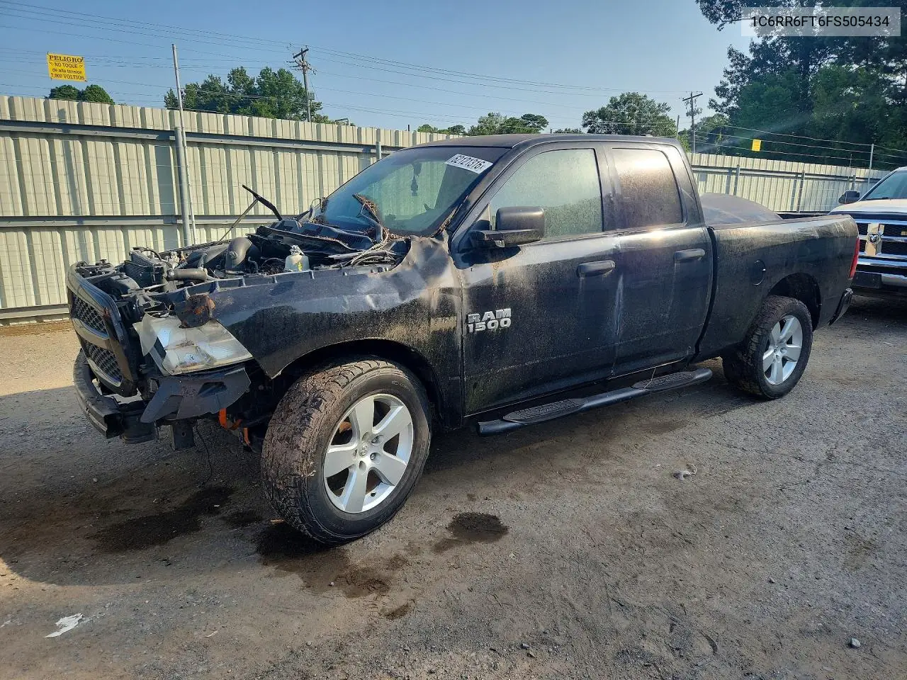 2015 Ram 1500 St VIN: 1C6RR6FT6FS505434 Lot: 62121316