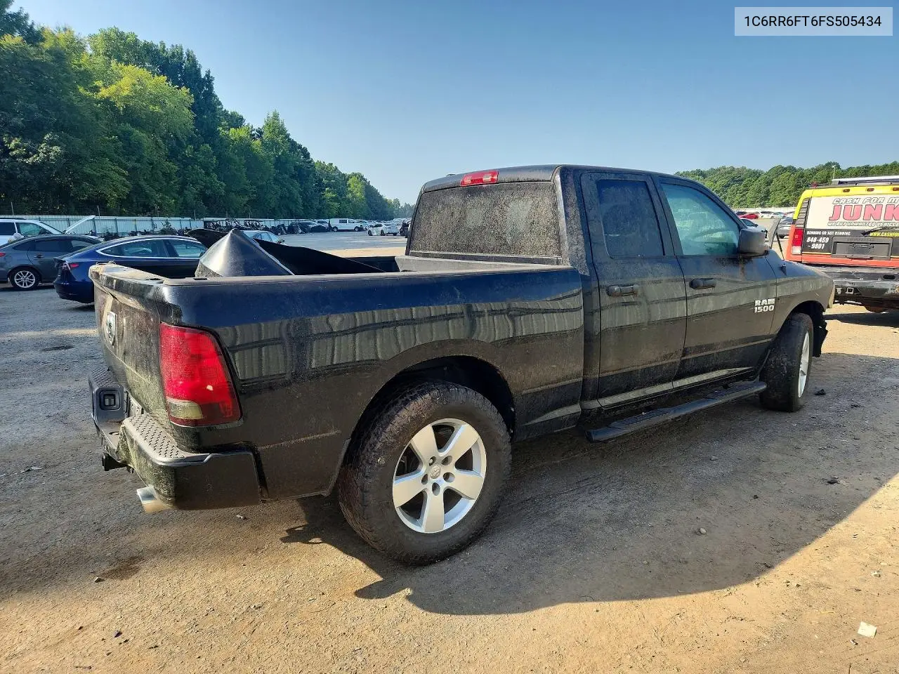 2015 Ram 1500 St VIN: 1C6RR6FT6FS505434 Lot: 62121316