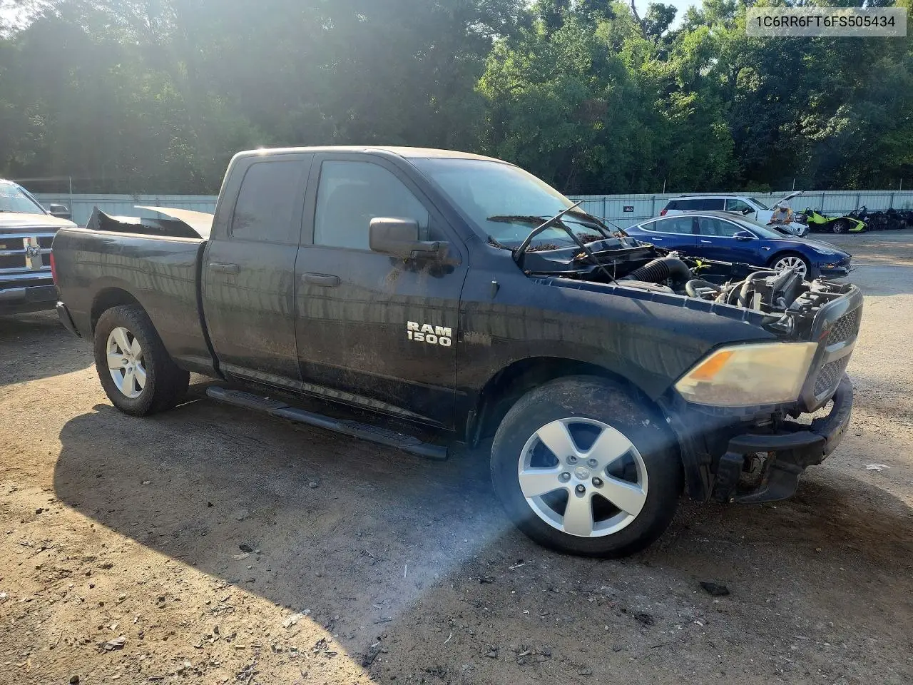 2015 Ram 1500 St VIN: 1C6RR6FT6FS505434 Lot: 62121316