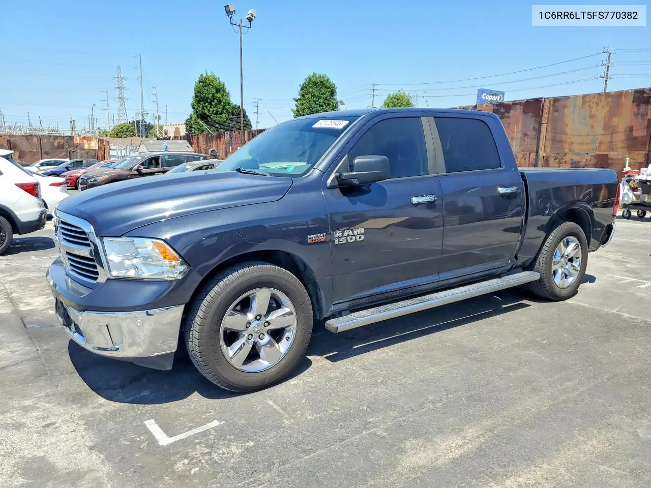2015 Ram 1500 Slt VIN: 1C6RR6LT5FS770382 Lot: 62128546