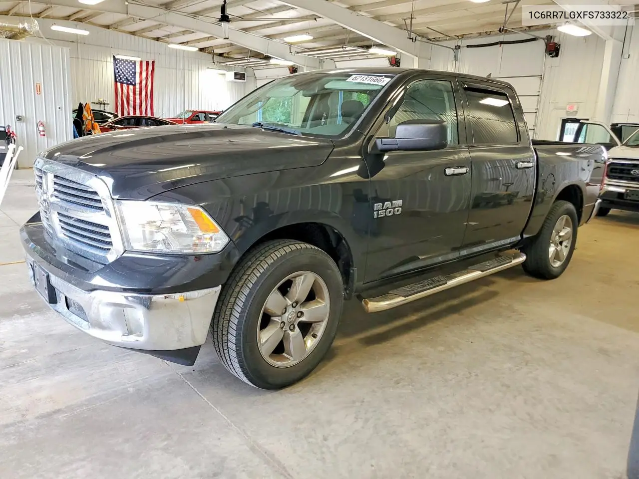 2015 Ram 1500 Slt VIN: 1C6RR7LGXFS733322 Lot: 62131666