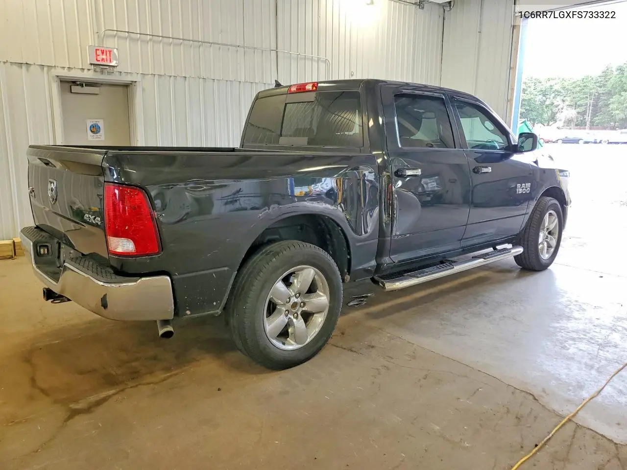 2015 Ram 1500 Slt VIN: 1C6RR7LGXFS733322 Lot: 62131666