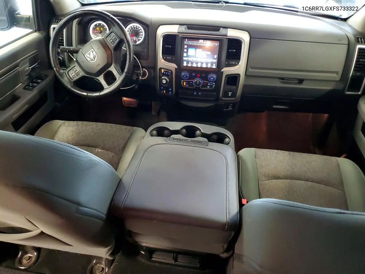 2015 Ram 1500 Slt VIN: 1C6RR7LGXFS733322 Lot: 62131666