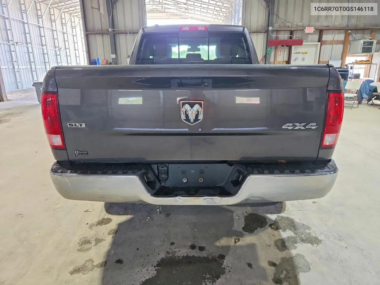 2016 Ram 1500 Slt VIN: 1C6RR7GT0GS146118 Lot: 50672486