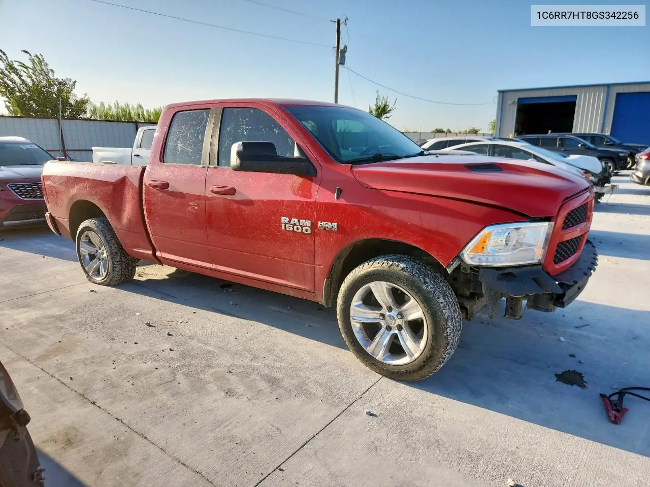 1C6RR7HT8GS342256 2016 Ram 1500 Sport