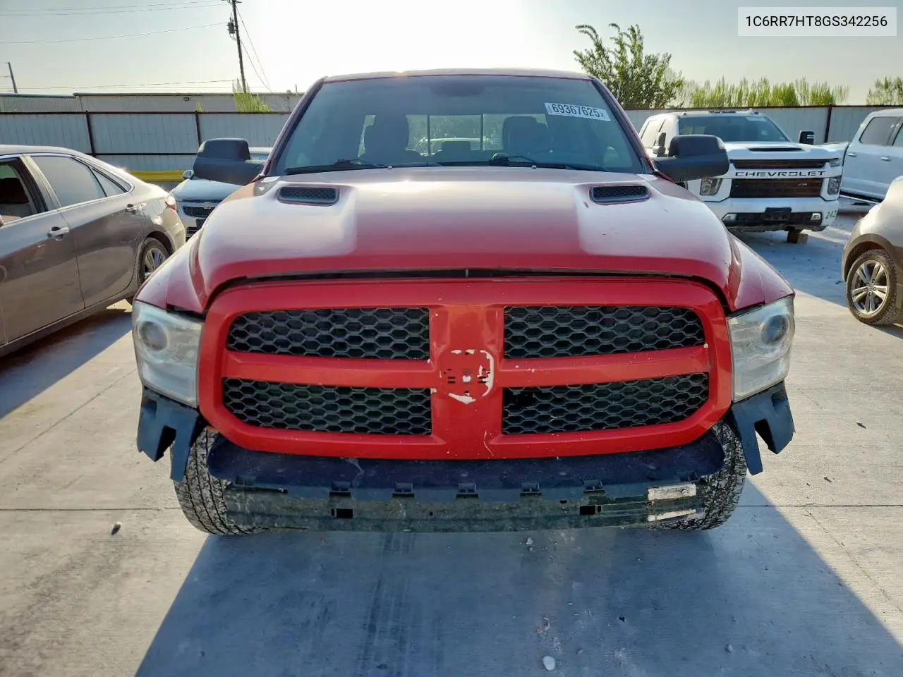 1C6RR7HT8GS342256 2016 Ram 1500 Sport