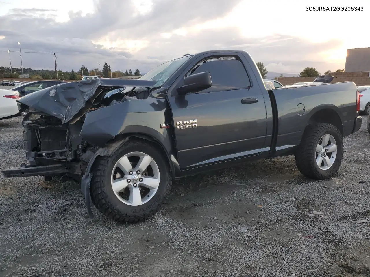 3C6JR6AT2GG206343 2016 Ram 1500 St