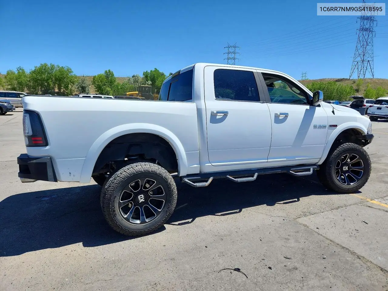 2016 Ram 1500 Laramie VIN: 1C6RR7NM9GS418595 Lot: 56854576