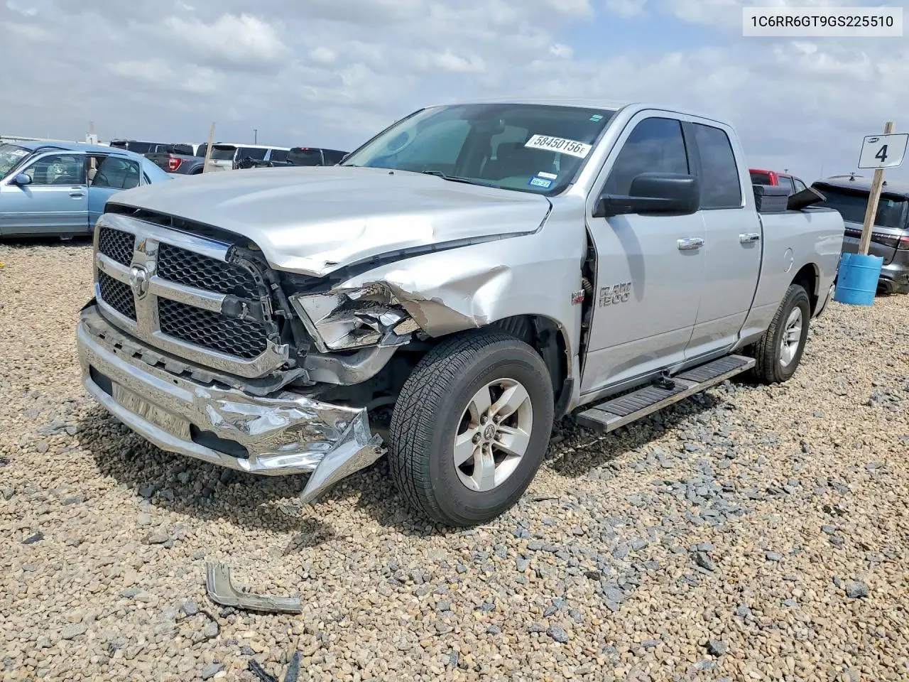 2016 Ram 1500 Slt VIN: 1C6RR6GT9GS225510 Lot: 58450156