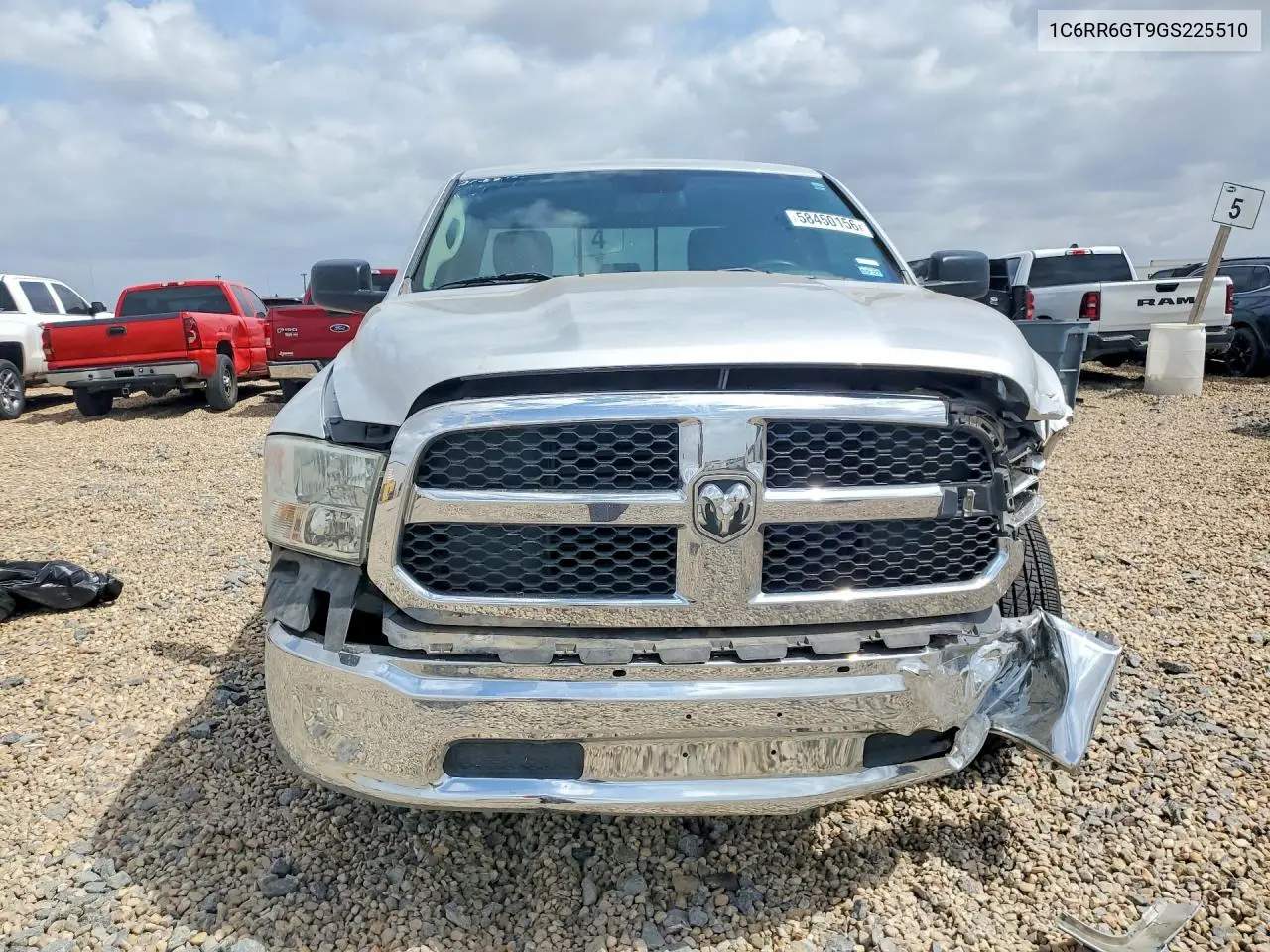 2016 Ram 1500 Slt VIN: 1C6RR6GT9GS225510 Lot: 58450156