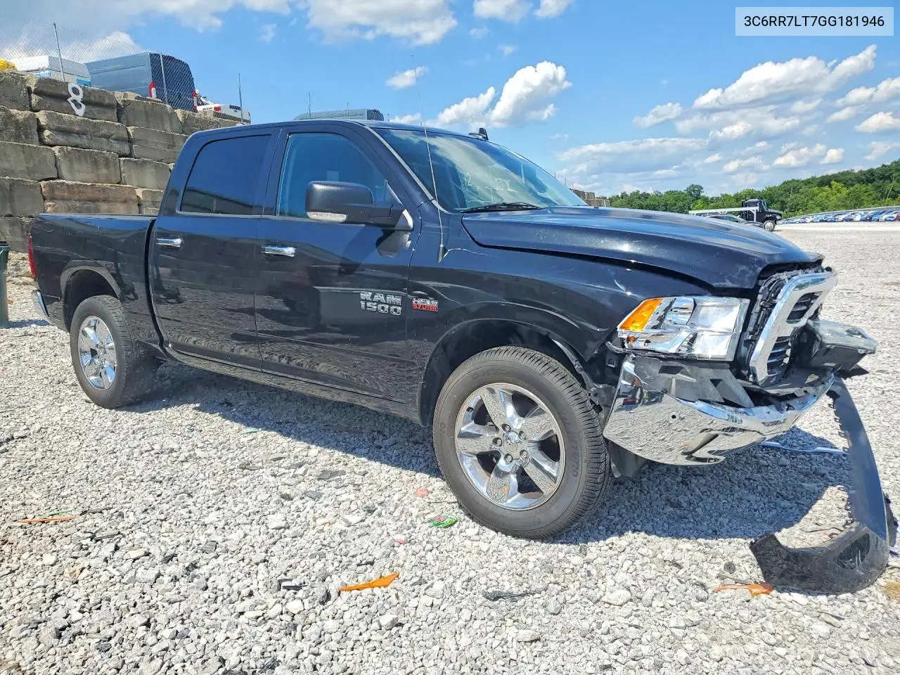 2016 Ram 1500 Slt VIN: 3C6RR7LT7GG181946 Lot: 58567146