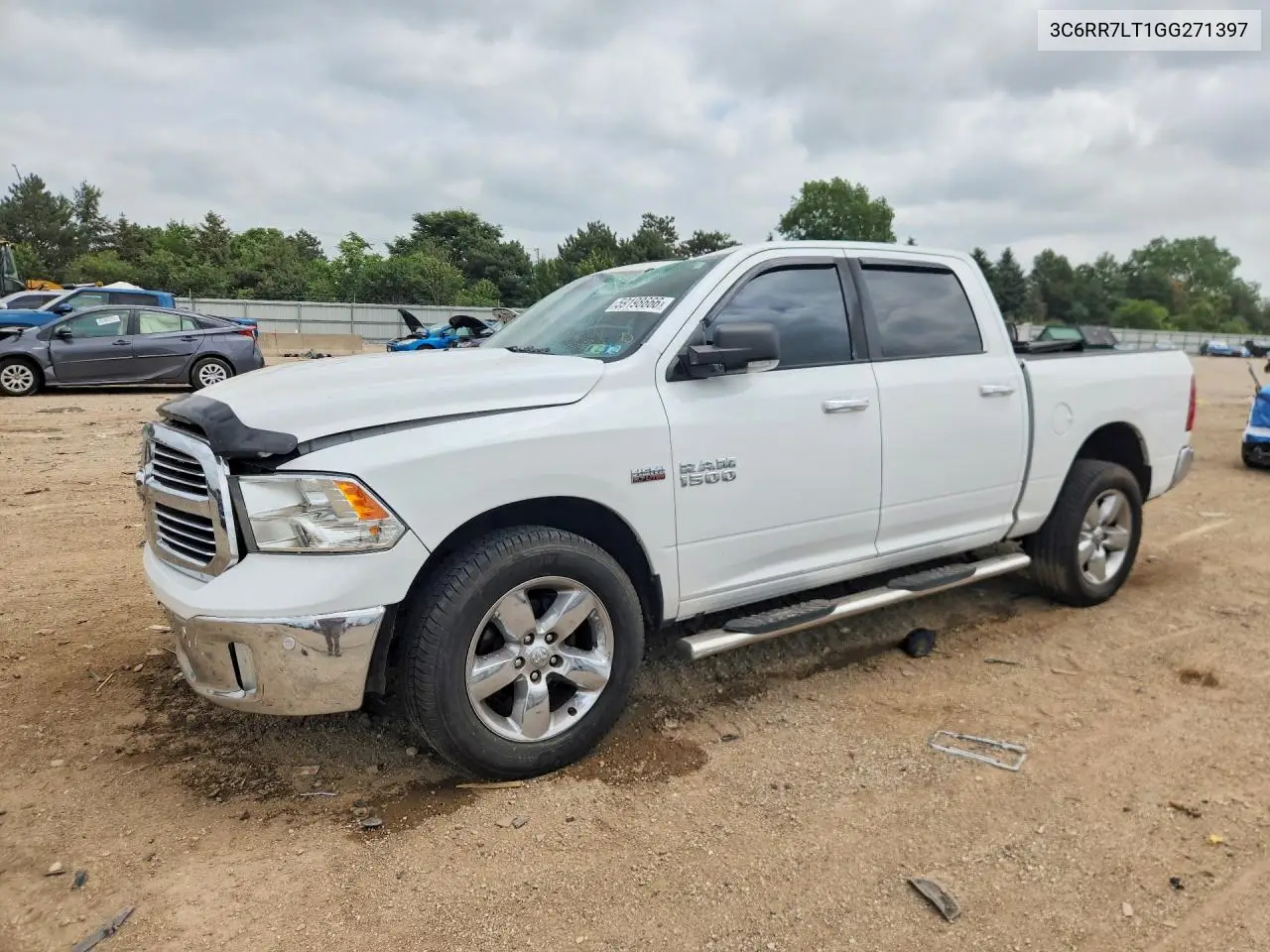 2016 Ram 1500 Slt VIN: 3C6RR7LT1GG271397 Lot: 59198666