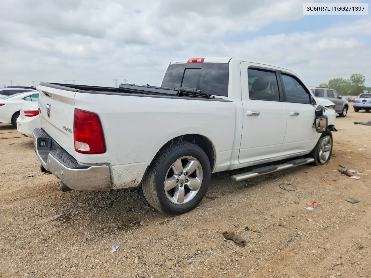 2016 Ram 1500 Slt VIN: 3C6RR7LT1GG271397 Lot: 59198666
