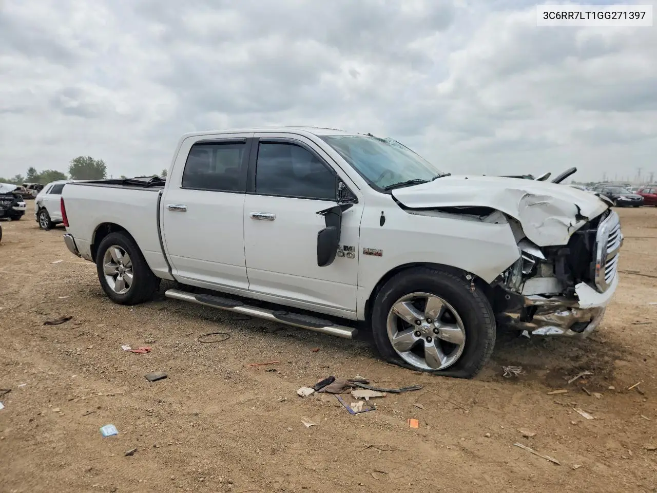 2016 Ram 1500 Slt VIN: 3C6RR7LT1GG271397 Lot: 59198666