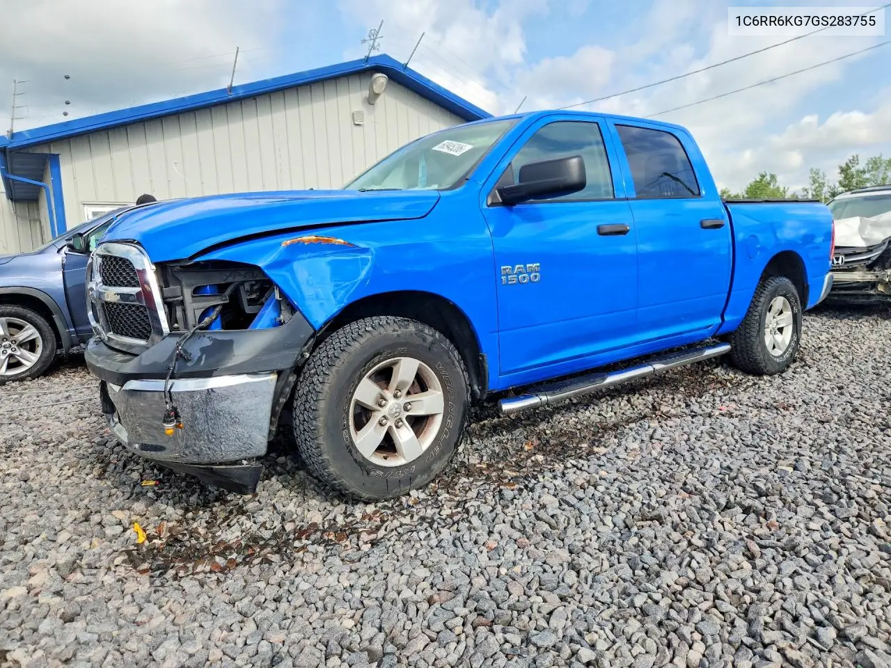 2016 Ram 1500 St VIN: 1C6RR6KG7GS283755 Lot: 60945206
