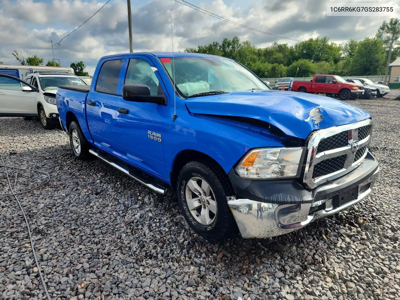 2016 Ram 1500 St VIN: 1C6RR6KG7GS283755 Lot: 60945206