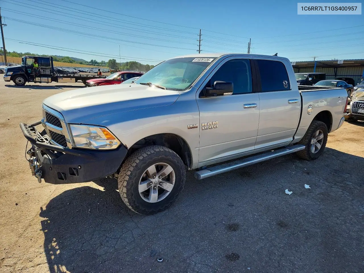 2016 Ram 1500 Slt VIN: 1C6RR7LT1GS400957 Lot: 61026126